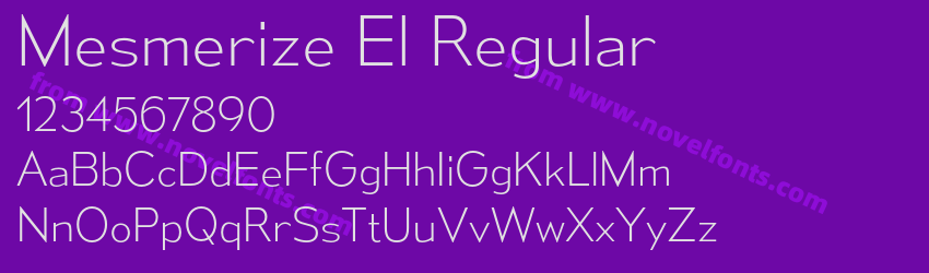 Mesmerize El RegularPreview Mesmerize El RegularPreview