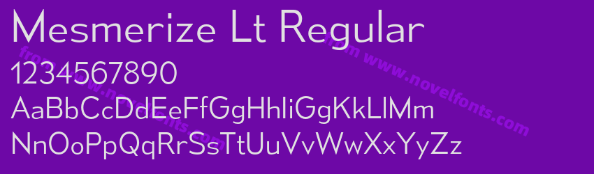 Mesmerize Lt RegularPreview Mesmerize Lt RegularPreview