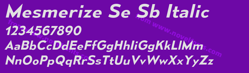 Mesmerize Se Sb ItalicPreview Mesmerize Se Sb ItalicPreview