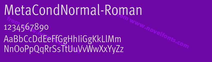 MetaCondNormal-RomanPreview