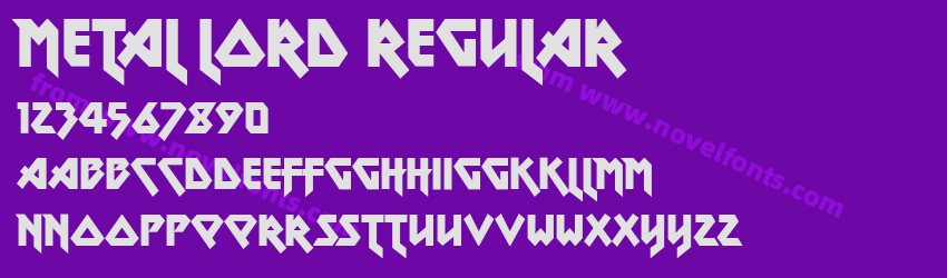 Metal Lord RegularPreview