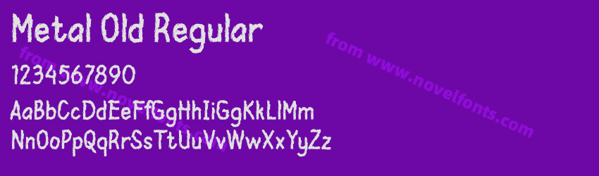 Metal Old RegularPreview Metal Old RegularPreview