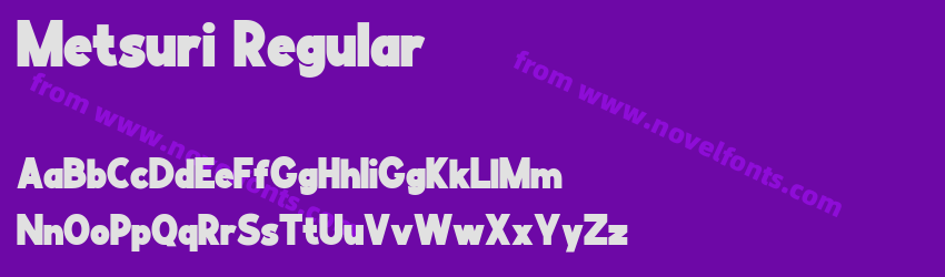 Metsuri RegularPreview Metsuri RegularPreview