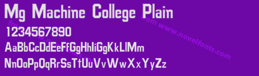 Mg Machine College PlainPreview Mg Machine College PlainPreview