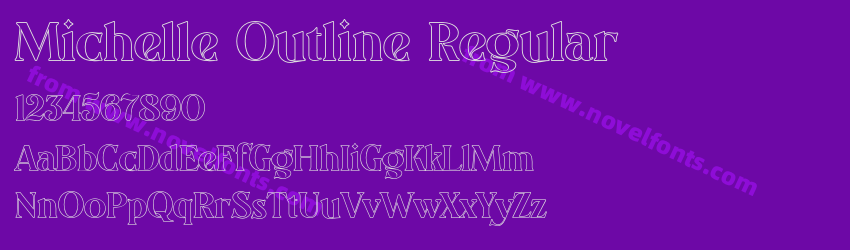 Michelle Outline RegularPreview Michelle Outline RegularPreview