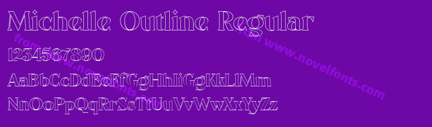 Michelle Outline RegularPreview Michelle Outline RegularPreview