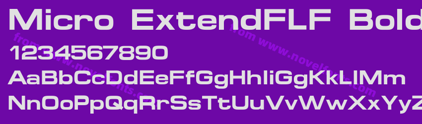 Micro ExtendFLF BoldPreview Micro ExtendFLF BoldPreview