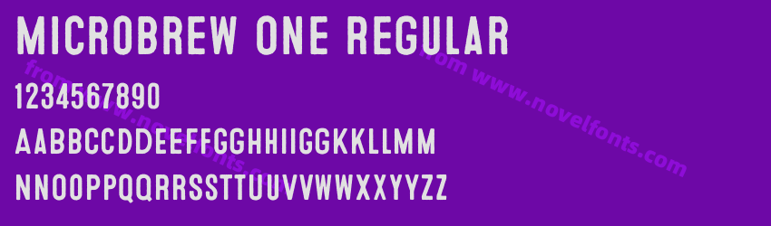 Microbrew One RegularPreview Microbrew One RegularPreview