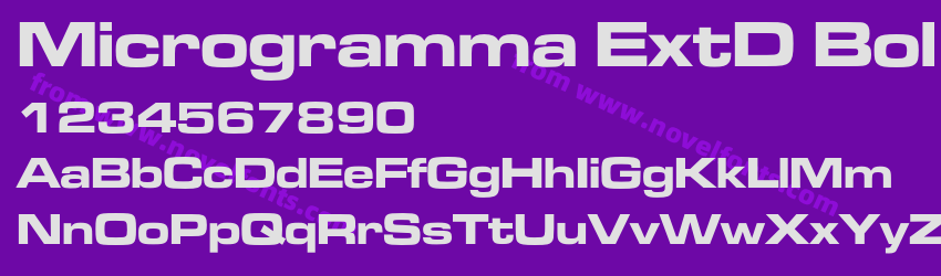 Microgramma ExtD BolPreview Microgramma ExtD BolPreview