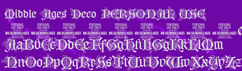Middle Ages Deco PERSONAL USEPreview Middle Ages Deco PERSONAL USEPreview