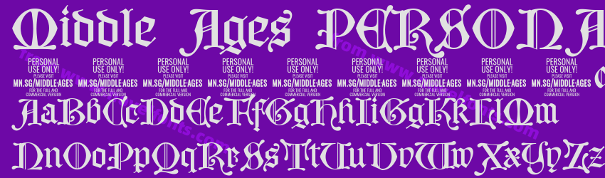 Middle Ages PERSONAL USEPreview Middle Ages PERSONAL USEPreview