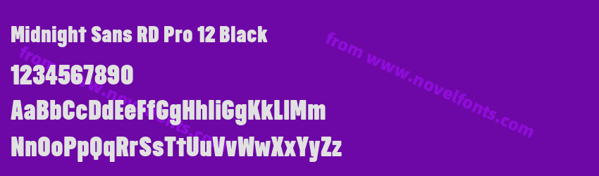 Midnight Sans RD Pro 12 BlackPreview Midnight Sans RD Pro 12 BlackPreview