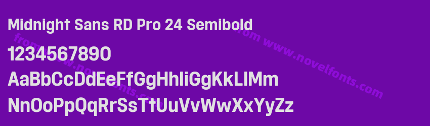 Midnight Sans RD Pro 24 SemiboldPreview Midnight Sans RD Pro 24 SemiboldPreview