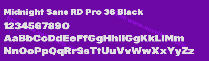Midnight Sans RD Pro 36 BlackPreview Midnight Sans RD Pro 36 BlackPreview