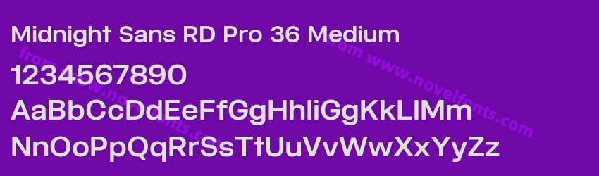 Midnight Sans RD Pro 36 MediumPreview Midnight Sans RD Pro 36 MediumPreview