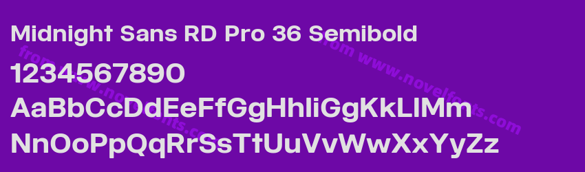 Midnight Sans RD Pro 36 SemiboldPreview Midnight Sans RD Pro 36 SemiboldPreview