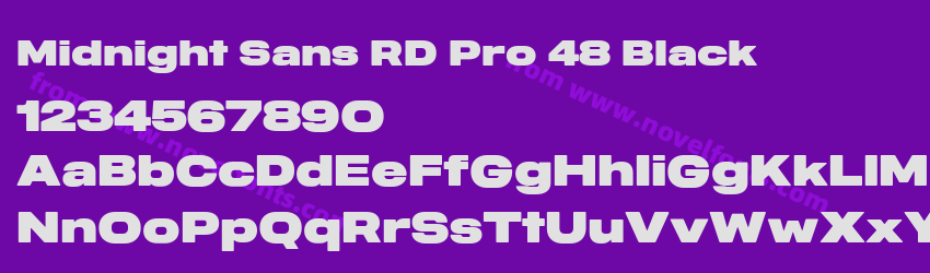 Midnight Sans RD Pro 48 BlackPreview Midnight Sans RD Pro 48 BlackPreview