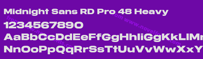 Midnight Sans RD Pro 48 HeavyPreview Midnight Sans RD Pro 48 HeavyPreview