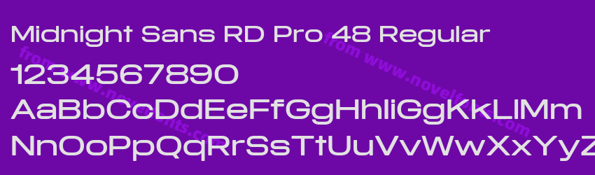 Midnight Sans RD Pro 48 RegularPreview Midnight Sans RD Pro 48 RegularPreview