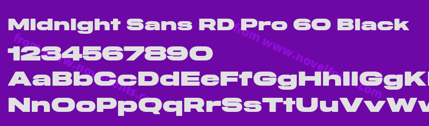 Midnight Sans RD Pro 60 BlackPreview Midnight Sans RD Pro 60 BlackPreview