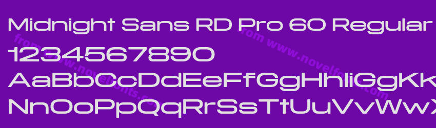 Midnight Sans RD Pro 60 RegularPreview Midnight Sans RD Pro 60 RegularPreview