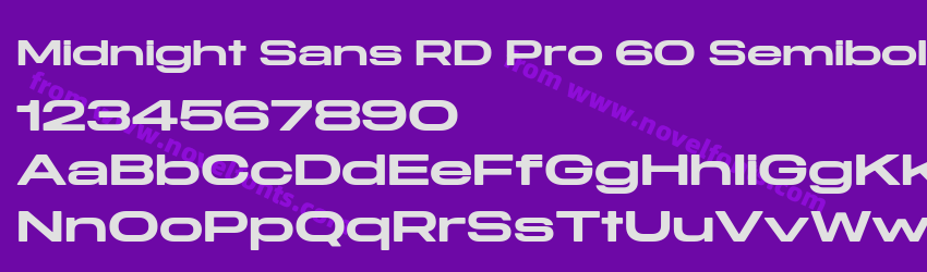 Midnight Sans RD Pro 60 SemiboldPreview Midnight Sans RD Pro 60 SemiboldPreview