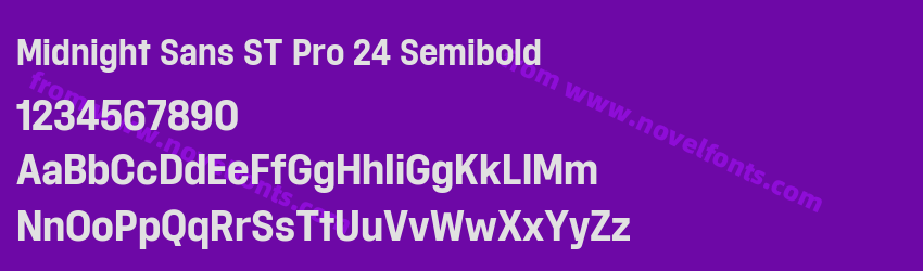 Midnight Sans ST Pro 24 SemiboldPreview Midnight Sans ST Pro 24 SemiboldPreview