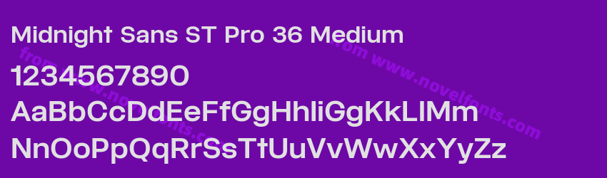 Midnight Sans ST Pro 36 MediumPreview Midnight Sans ST Pro 36 MediumPreview