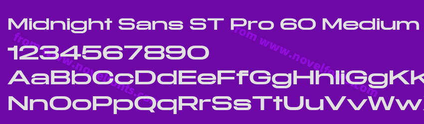 Midnight Sans ST Pro 60 MediumPreview Midnight Sans ST Pro 60 MediumPreview