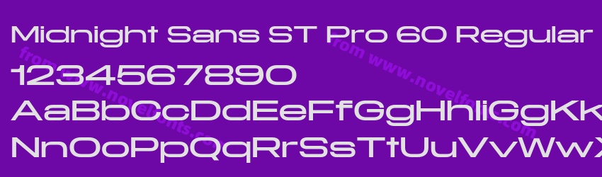 Midnight Sans ST Pro 60 RegularPreview Midnight Sans ST Pro 60 RegularPreview