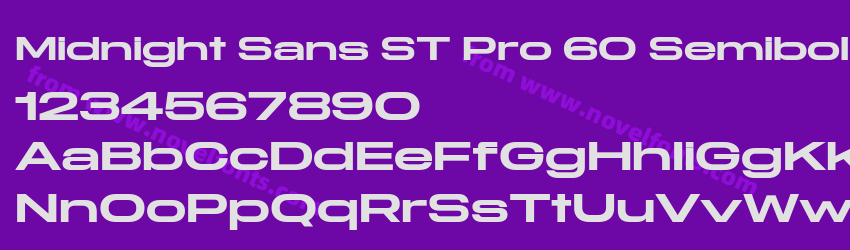 Midnight Sans ST Pro 60 SemiboldPreview Midnight Sans ST Pro 60 SemiboldPreview