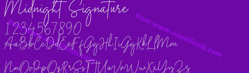 Midnight SignaturePreview Midnight SignaturePreview