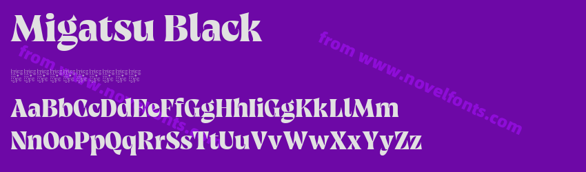 Migatsu BlackPreview Migatsu BlackPreview