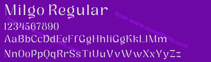 Milgo RegularPreview Milgo RegularPreview