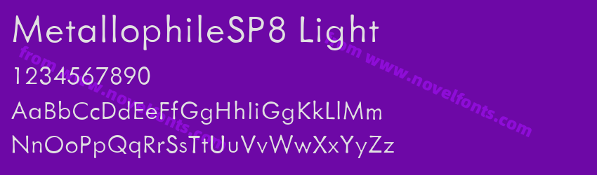 MetallophileSP8 LightPreview