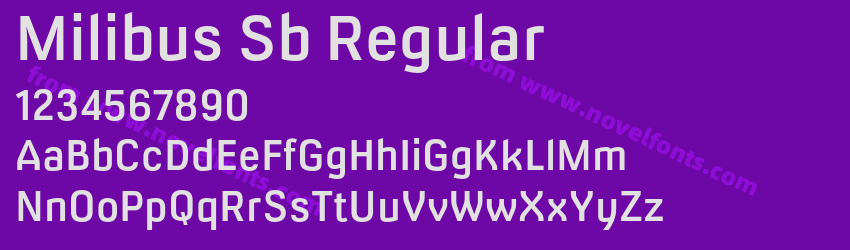 Milibus Sb RegularPreview Milibus Sb RegularPreview