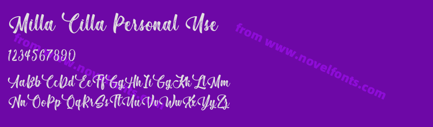 Milla Cilla Personal UsePreview Milla Cilla Personal UsePreview