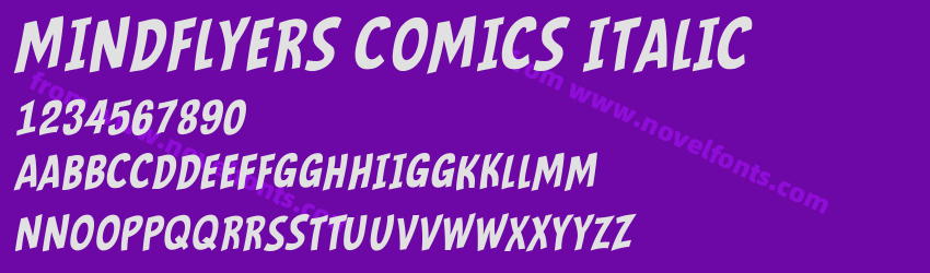 Mindflyers Comics ItalicPreview Mindflyers Comics ItalicPreview