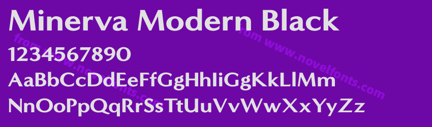 Minerva Modern BlackPreview Minerva Modern BlackPreview