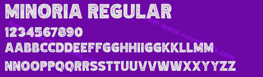 Minoria RegularPreview Minoria RegularPreview
