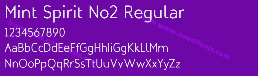 Mint Spirit No2 RegularPreview Mint Spirit No2 RegularPreview