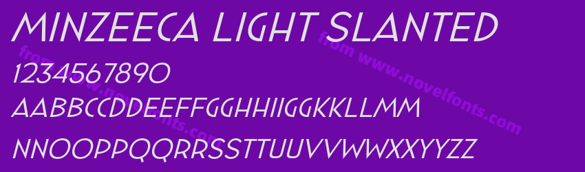 Minzeeca Light SlantedPreview Minzeeca Light SlantedPreview