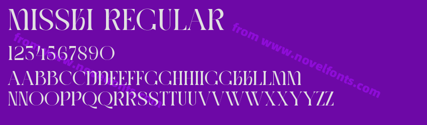 Misski RegularPreview Misski RegularPreview