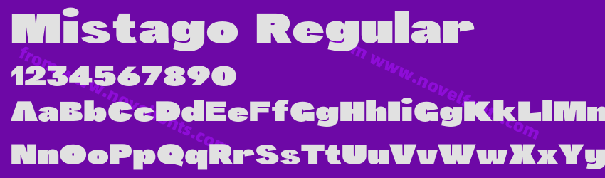 Mistago RegularPreview Mistago RegularPreview