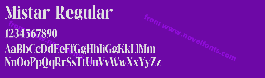 Mistar RegularPreview Mistar RegularPreview