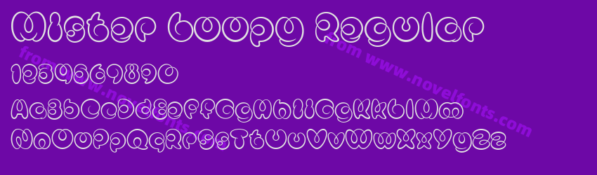 Mister Loopy RegularPreview Mister Loopy RegularPreview