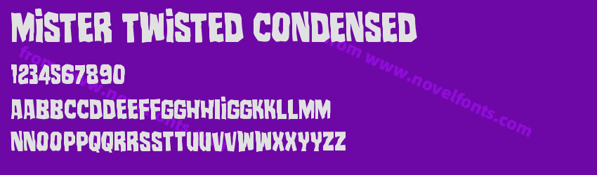Mister Twisted CondensedPreview Mister Twisted CondensedPreview