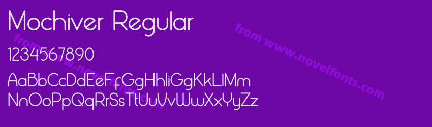Mochiver RegularPreview Mochiver RegularPreview