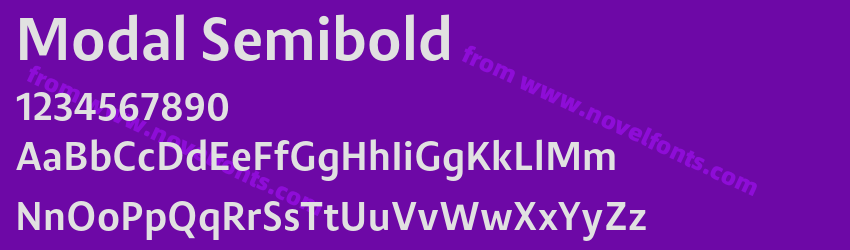 Modal SemiboldPreview Modal SemiboldPreview