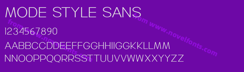 Mode Style SansPreview Mode Style SansPreview